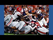Georgia snags road comeback win over Auburn in chaotic game