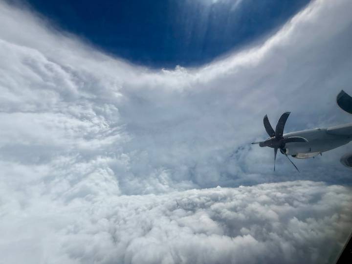 Hurricane Hunter aircraft forced back to base by Melissa’s fury