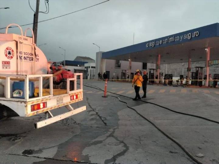 Reportan explosión de gasera en Monterrey; al menos un lesionado