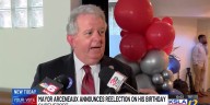 Mayor Tom Arceneaux announces reelection on his birthday