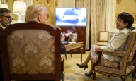La cumbre entre Trump y Takaichi empezó tarde porque estaban viendo un partido de Ohtani