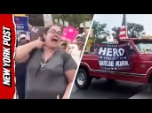 Woman BRAZENLY Mocks Charlie Kirk Death During 'No Kings' Protest in Chicago