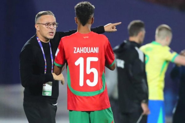 El entrenador de Marruecos palpitó la final ante Argentina del Mundial Sub