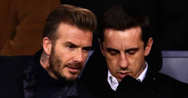 David Beckham was panicking and concerned before decision that left Gary Neville emotional