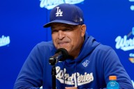 Dave Roberts vows to never sprint again after the Los Angeles manager face