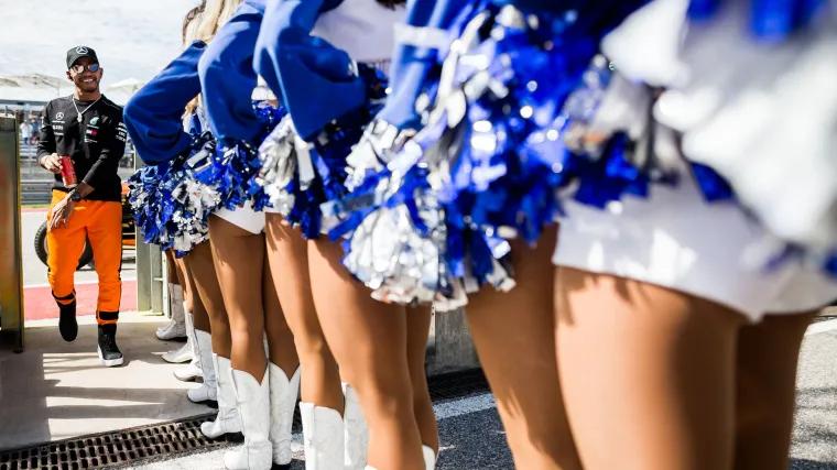 Cowboys cheerleader flaunts flawless dancer’s bod in braless off