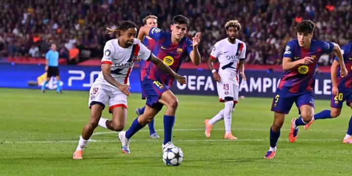 Barcelona cae 1-2 y el PSG recuerda quién manda en Europa