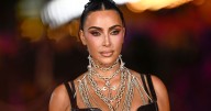 Kim Kardashian Turns Heads in Sleek Black Corset Outfit