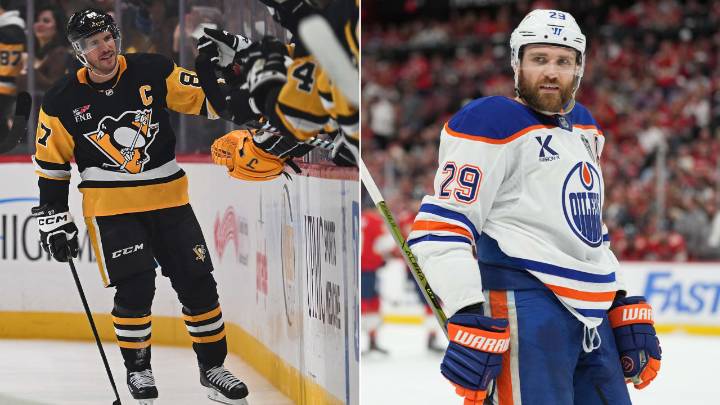 Gran cierre de pretemporada para Crosby y Draisaitl