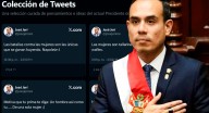 Crean página web con todos los polémicos tuits de José Jerí, el nuevo presidente del Perú