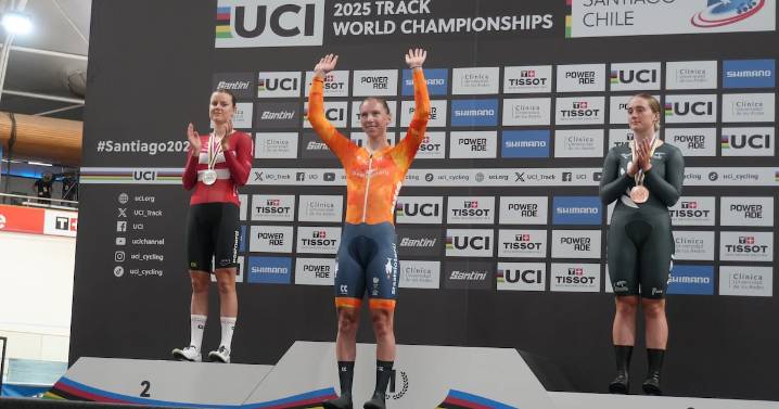 Se abre el medallero del Mundial de Ciclismo Chile 2025 con la victoria de la neerlandesa Lorena Wiebes