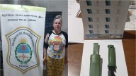 Tensión en un acto de campaña de Milei: detuvieron a una mujer con un cuchillo