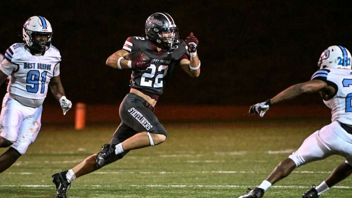 Physical Phillipsburg football rallies past West Orange