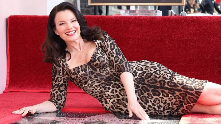Fran Drescher “La Niñera” recibe estrella en el Paseo de la Fama de Hollywood