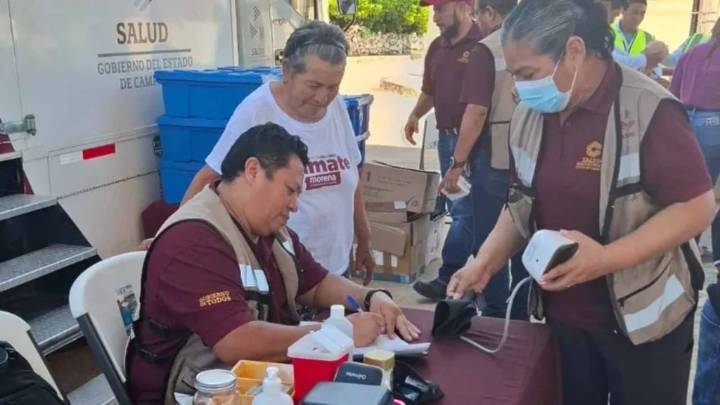 Beneficia a habitantes de Tinún, Campeche, con jornada de detección de enfermedades