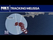 Tracking the tropics: Uncertainty with where Tropical Storm Melissa will go