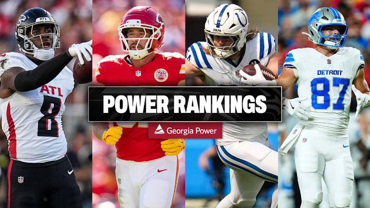 NFL Power Rankings Week 8: Colts emerge on top, Falcons falter on "Sunday Night Football"