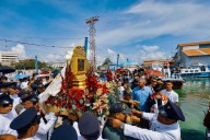 La Chinita Inaugura Emotiva Procesión Lacustre para Unir a sus Hijos de los Pueblos Costeros del Zulia