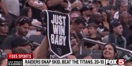 Las Vegas Raiders end losing streak with win against Tennessee Titans