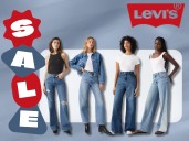 Save on trending barrel style jeans from Levi's during a new 30% off sale