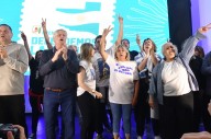 Luego de los incidentes, Ziliotto y di Nápoli se mostraron juntos en el escenario del PJ