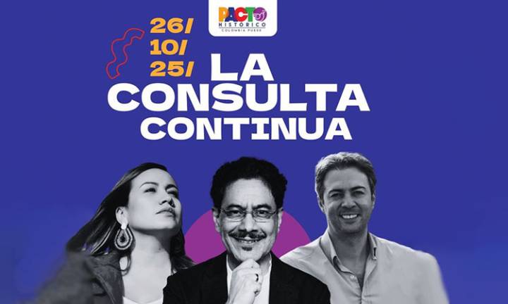 Consulta del Pacto Histórico será el 26 de octubre