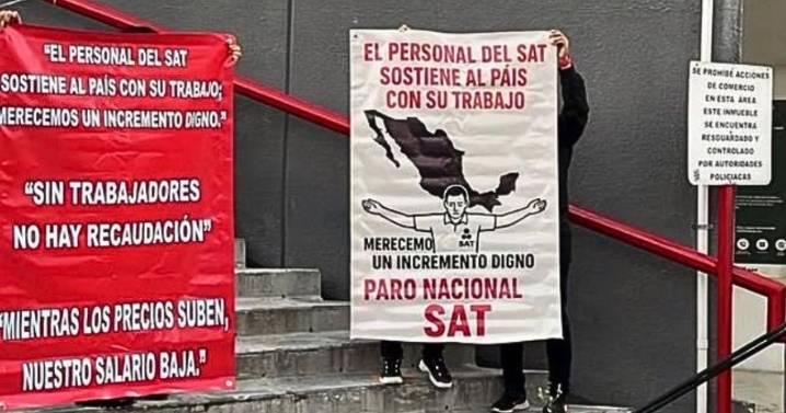 ¿Por qué los trabajadores del SAT mantienen un paro nacional y qué piden?