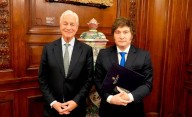 Milei participó de la cena del Consejo del JP Morgan