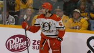 Ducks rookie Beckett Sennecke picks up his third goal of the season...