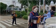 El vallenato del terror, un Michael Myers costeño llama la atención a ritmo de acordeón