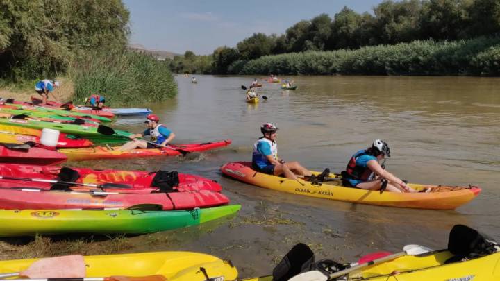 La falta de caudal provoca la cancelación del nacional de piragüismo slalom de Fraga