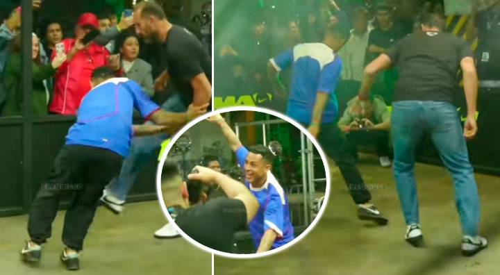 ¡Lo dejó atrás! Yotún y la humillante jugada a Hernán Barcos que terminó en gol durante evento