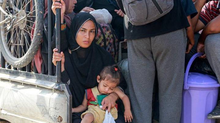 Desplazamiento de palestinos en Gaza por ofensiva de Israel es “un hecho sin precedentes”