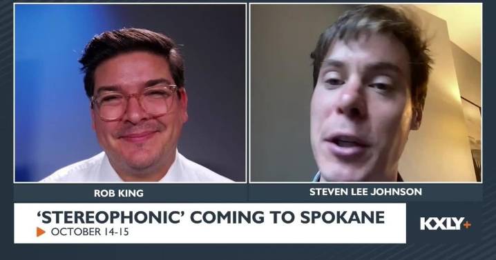 WATCH: Actor Steven Lee Johnson chats with KXLY ahead of "Stereophonic" coming to Spokane