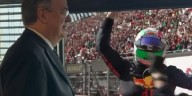 Marcelo Ebrard recuerda con nostalgia a Checo Pérez en el GP de México: “El próximo año vamos con todo”