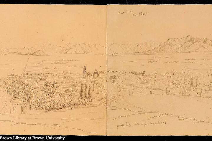 El boceto perdido de Saltillo que resurge 170 años después