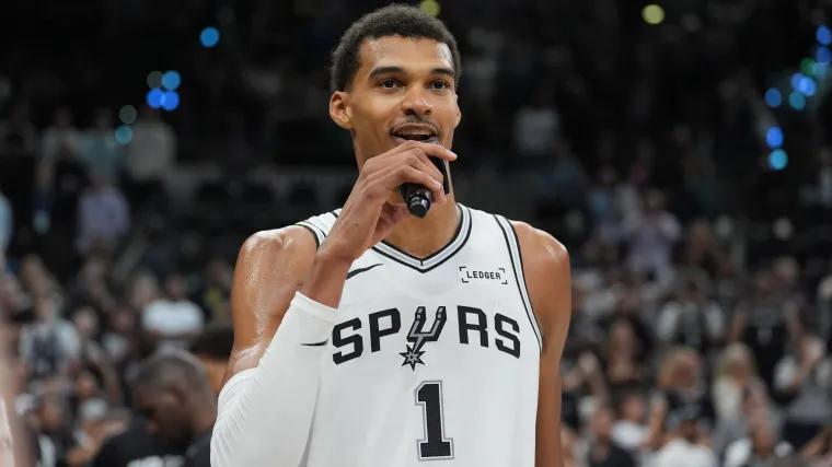 Victor Wembanyama is already close to setting an NBA blocks record