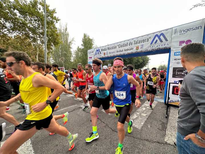 La Media Maratón 'Ciudad de Talavera' supera los 550 corredores hasta la fecha