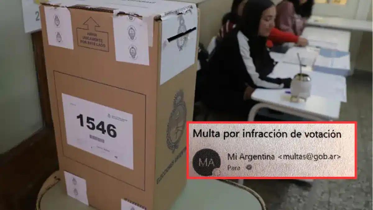 Alertan sobre estafa con correos falsos que exigen pagar multa por no votar