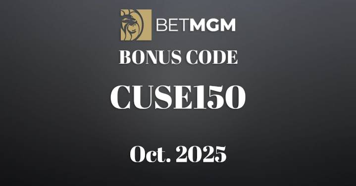 BetMGM bonus code CUSE150: $150  Bet and Get bonus for Thursday Night Football