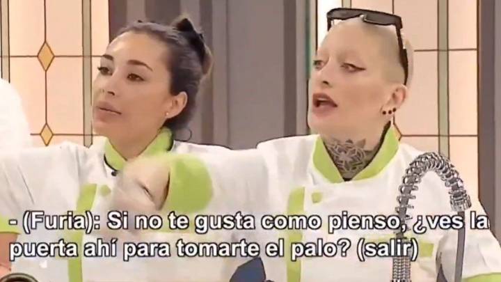 Furia protagonizó un nuevo cruce en "El Internado": terminó a los gritos con un compañero