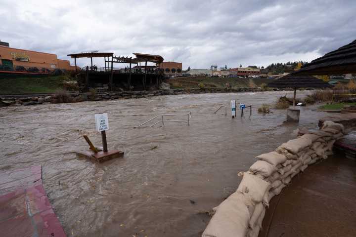 Rain in southwestern Colorado raises rivers to levels unseen since the 1970s