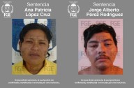 Sentencian a 108 años de prisión a pareja por violación