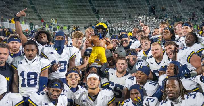 Flashback Friday: Michigan Football at Michigan State (2023)