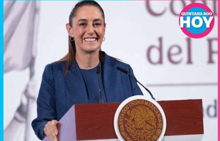 Claudia Sheinbaum celebra su primer año de gobierno entre aplausos y flores