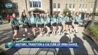 Notre Dame and Saint Mary's Irish Dance Team stops by ABC57 Kickoff