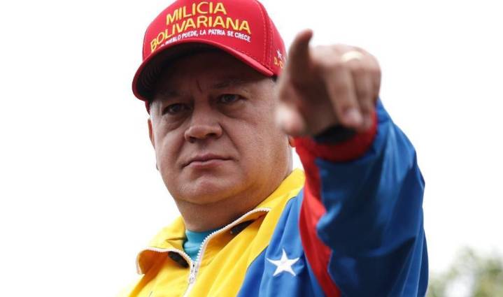 Diosdado Cabello dice que Venezuela aceptará «toda ayuda» internacional para enfrentar «agresión» de EEUU