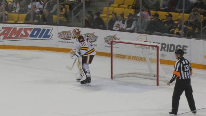 Adam Gajan Secures NCHC Goaltender of the Week Honors Again
