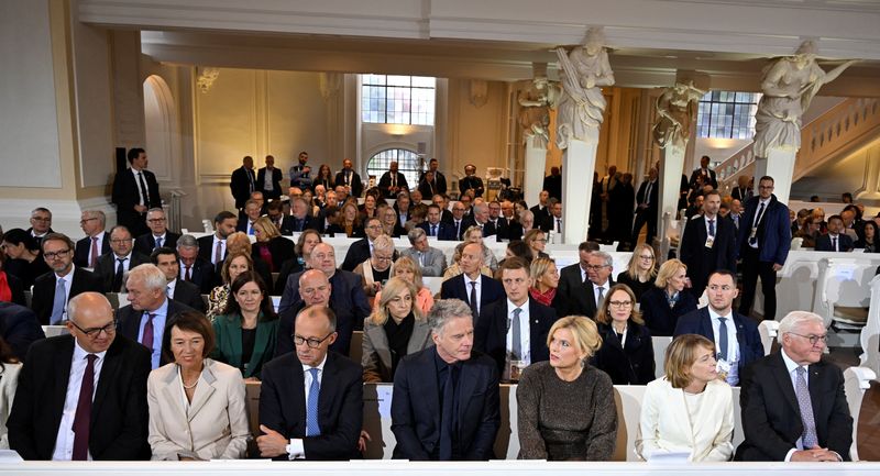 Germany, Europe must show best face to counter autocratic pole, Merz warns