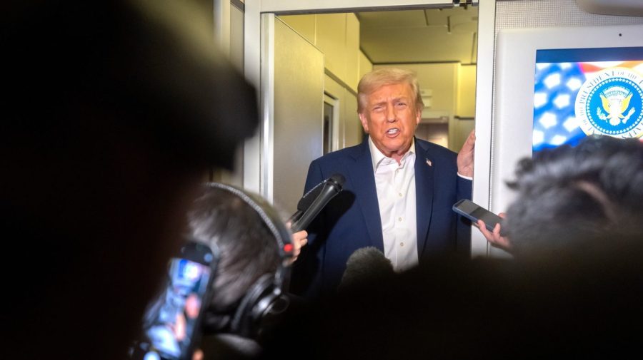 Trump lauds 'great patriot' who donated funds to pay military amid shutdown